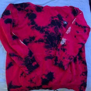 Zumiez Red Tye Dye Hoodie